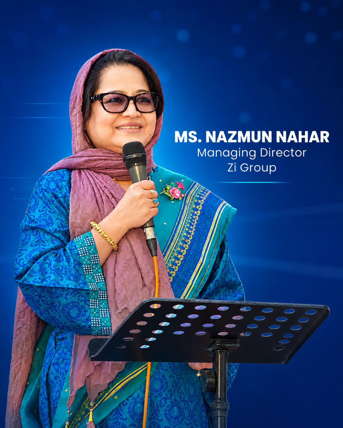 Nargish Sultana, Managing Director of Zi Group
